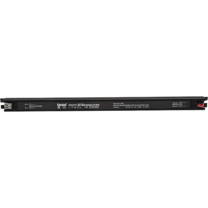 Блок питания UNIEL UET-WAK-036A20 12V IP20 ультратонкий UL-00010266 Блок питания UNIEL UET-WAK-036A20 12V IP20 ультратонкий UL-00010266