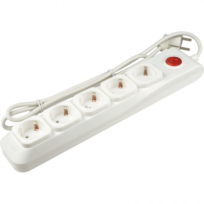 Cетевой фильтр UNIEL S-GSL5-1,5 WHITE UL-00001750 Cетевой фильтр UNIEL S-GSL5-1,5 WHITE UL-00001750