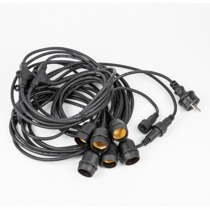 Гирлянда для освещения теплиц UNIEL UDL-K230 6/E27/5M IP54 BLACK BELT-LIGHT GREENHOUSE UL-00010925 Гирлянда для освещения теплиц UNIEL UDL-K230 6/E27/5M IP54 BLACK BELT-LIGHT GREENHOUSE UL-00010925