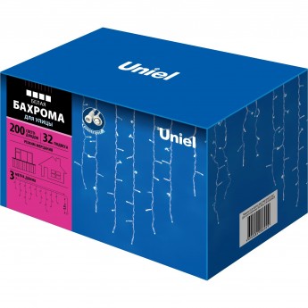 Гирлянда UNIEL ULD-B3010-200/TWK WHITE IP67 Гирлянда UNIEL ULD-B3010-200/TWK WHITE IP67