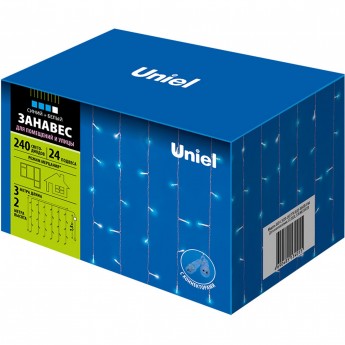 Гирлянда UNIEL ULD-C3020-240/TTK BLUE-WHITE IP44 Гирлянда UNIEL ULD-C3020-240/TTK BLUE-WHITE IP44