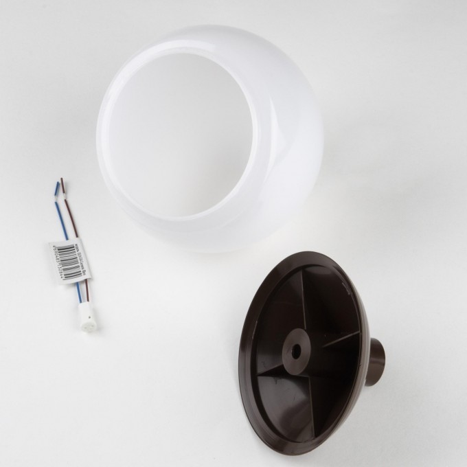 Комплект для изготовления декоративного светильника UNIEL UFP-R120/N64/G4 OPAL/CHOCOLATE UL-00008951 Комплект для изготовления декоративного светильника UNIEL UFP-R120/N64/G4 OPAL/CHOCOLATE UL-00008951