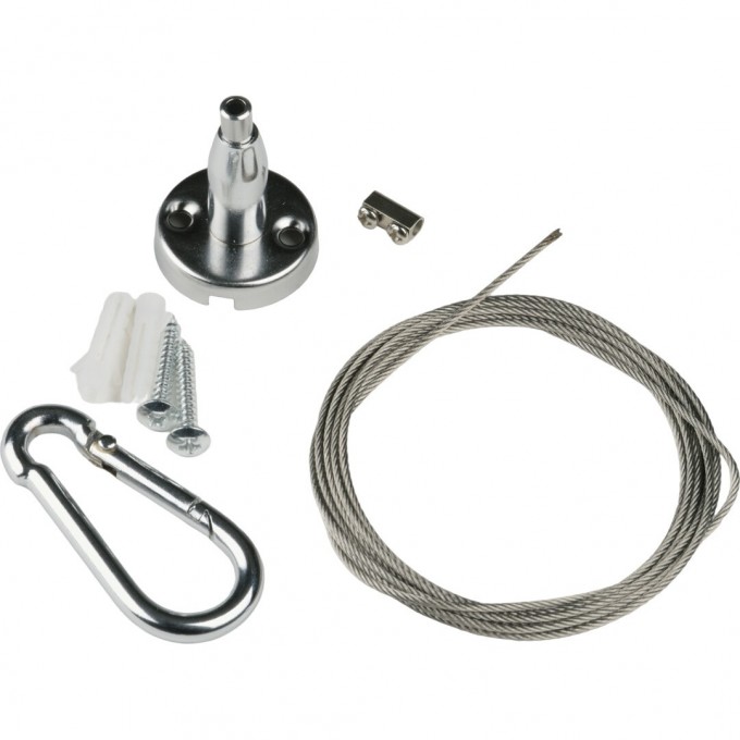 Крепление для светильника подвесного UNIEL UFL-H03 SILVER 200 POLYBAG UL-00004442 Крепление для светильника подвесного UNIEL UFL-H03 SILVER 200 POLYBAG UL-00004442