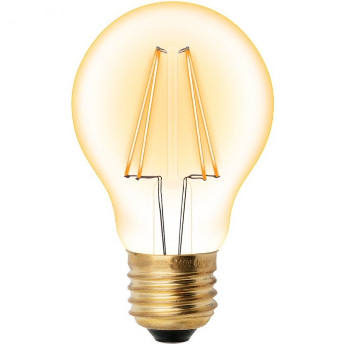 Лампа светодиодная UNIEL LED-A60-6W/GOLDEN/E27 GLV21GO UL-00002355 Лампа светодиодная UNIEL LED-A60-6W/GOLDEN/E27 GLV21GO UL-00002355