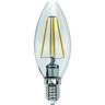 Лампа светодиодная UNIEL LED-C35-13W/3000K/E14/CL PLS02WH картон UL-00005899