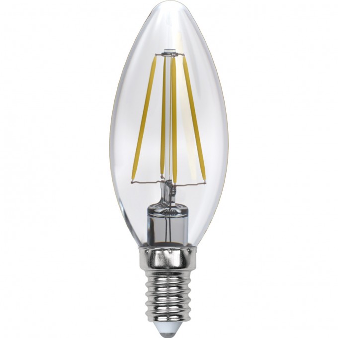 Лампа светодиодная UNIEL LED-C35-5W/WW/E14/CL/DIM GLA01TR картон UL-00002860 Лампа светодиодная UNIEL LED-C35-5W/WW/E14/CL/DIM GLA01TR картон UL-00002860