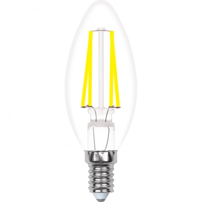 Лампа светодиодная UNIEL LED-C35-5W/WW/E14/CL/MB GLM10TR картон UL-00002367 Лампа светодиодная UNIEL LED-C35-5W/WW/E14/CL/MB GLM10TR картон UL-00002367