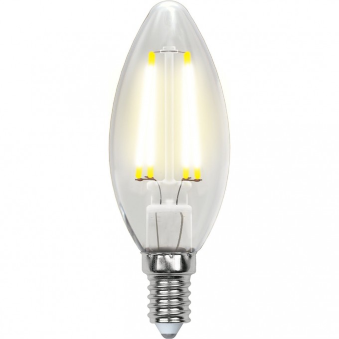 Лампа светодиодная UNIEL LED-C35-6W/WW/E14/CL PLS02WH картон UL-00000199 Лампа светодиодная UNIEL LED-C35-6W/WW/E14/CL PLS02WH картон UL-00000199