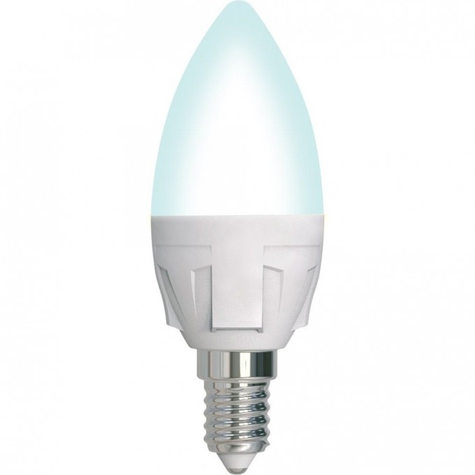 Лампа светодиодная UNIEL LED-C37 7W/4000K/E14/FR/DIM PLP01WH картон UL-00004294 Лампа светодиодная UNIEL LED-C37 7W/4000K/E14/FR/DIM PLP01WH картон UL-00004294