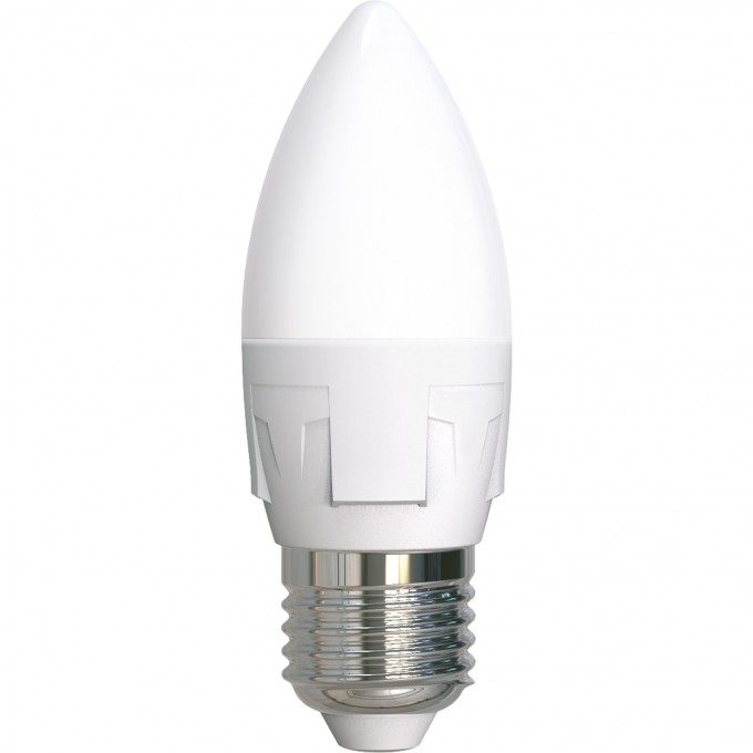 Лампа светодиодная UNIEL LED-C37 7W/6500K/E27/FR PLP01WH свеча UL-00011015 Лампа светодиодная UNIEL LED-C37 7W/6500K/E27/FR PLP01WH свеча UL-00011015