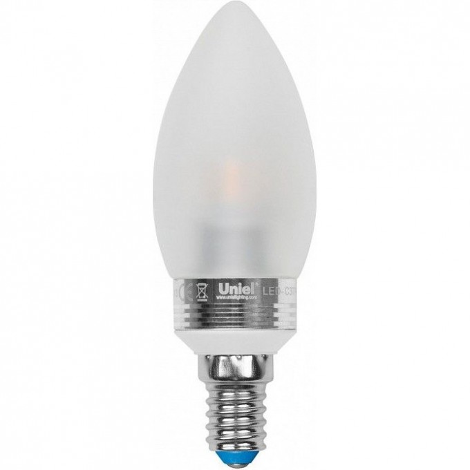 Лампа светодиодная UNIEL LED-C37P-5W/NW/E14/FR ALC02SL 07893 Лампа светодиодная UNIEL LED-C37P-5W/NW/E14/FR ALC02SL 07893