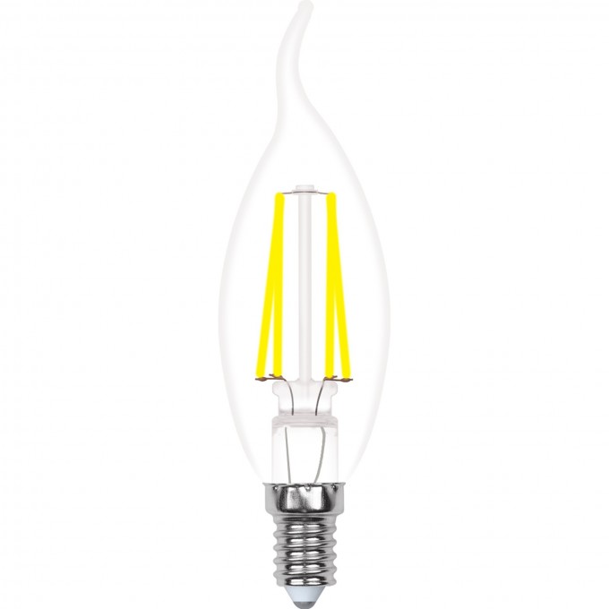 Лампа светодиодная UNIEL LED-CW35-5W/WW/E14/CL/MB GLM10TR картон UL-00002368 Лампа светодиодная UNIEL LED-CW35-5W/WW/E14/CL/MB GLM10TR картон UL-00002368