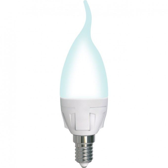 Лампа светодиодная UNIEL LED-CW37 7W/4000K/E14/FR/DIM PLP01WH картон UL-00004298 Лампа светодиодная UNIEL LED-CW37 7W/4000K/E14/FR/DIM PLP01WH картон UL-00004298