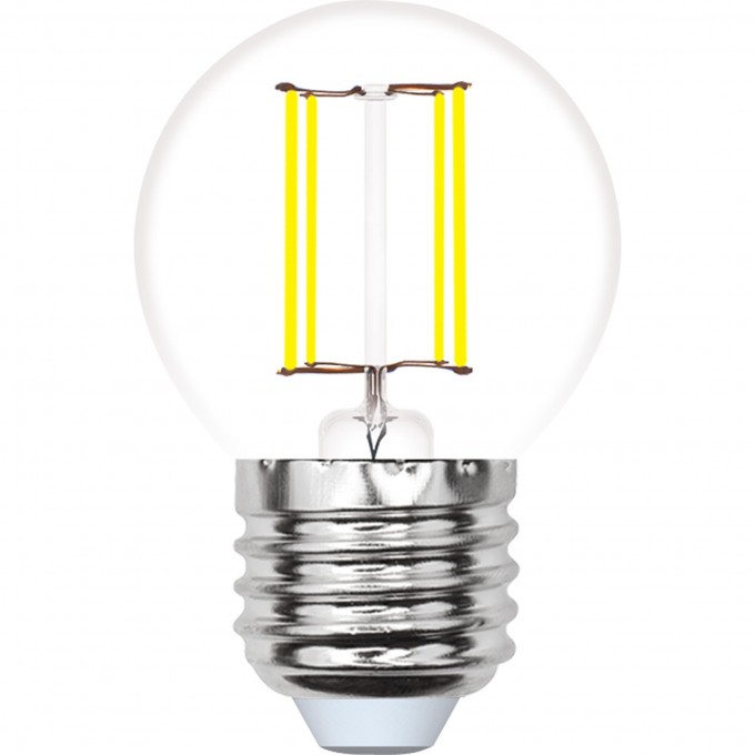 Лампа светодиодная UNIEL LED-G45-5W/WW/E27/CL/MB GLM10TR картон UL-00002370 Лампа светодиодная UNIEL LED-G45-5W/WW/E27/CL/MB GLM10TR картон UL-00002370