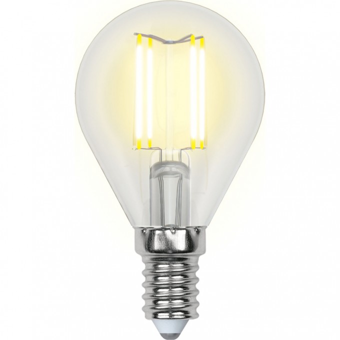 Лампа светодиодная UNIEL LED-G45-6W/WW/E14/CL PLS02WH картон UL-00000197 Лампа светодиодная UNIEL LED-G45-6W/WW/E14/CL PLS02WH картон UL-00000197