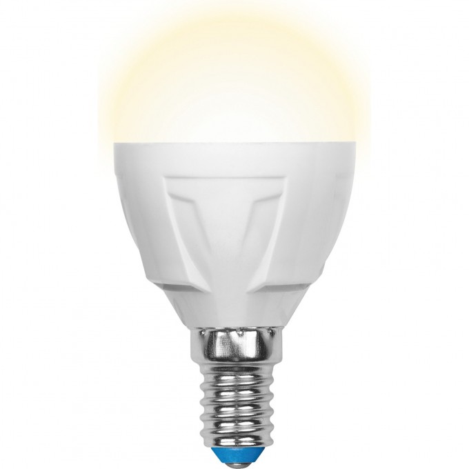 Лампа светодиодная UNIEL LED-G45-6W/WW/E14/FR/DIM PLP01WH картон UL-00000694 Лампа светодиодная UNIEL LED-G45-6W/WW/E14/FR/DIM PLP01WH картон UL-00000694