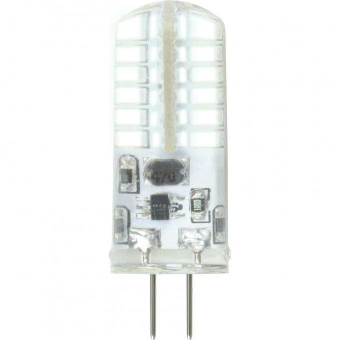 Лампа светодиодная UNIEL LED-JC-12/3W/4000K/G4/CL SIZ05TR с силиконовым покрытием UL-00010367 Лампа светодиодная UNIEL LED-JC-12/3W/4000K/G4/CL SIZ05TR с силиконовым покрытием UL-00010367