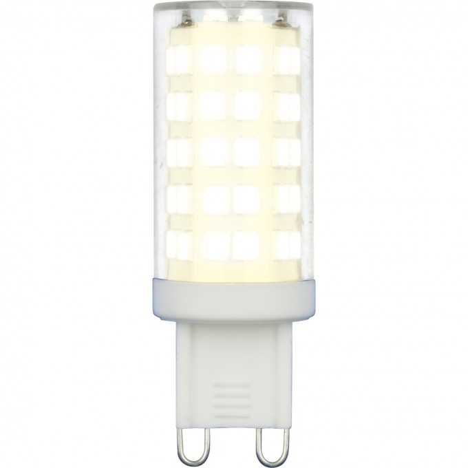 Лампа светодиодная UNIEL LED-JCD-9W/4000K/G9/CL GLZ09TR картон UL-00006489 Лампа светодиодная UNIEL LED-JCD-9W/4000K/G9/CL GLZ09TR картон UL-00006489