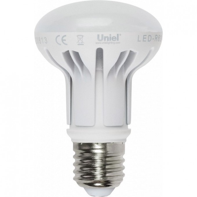 Лампа светодиодная UNIEL LED-R63-11W/WW/E27/FR ALM01WH 08399 Лампа светодиодная UNIEL LED-R63-11W/WW/E27/FR ALM01WH 08399