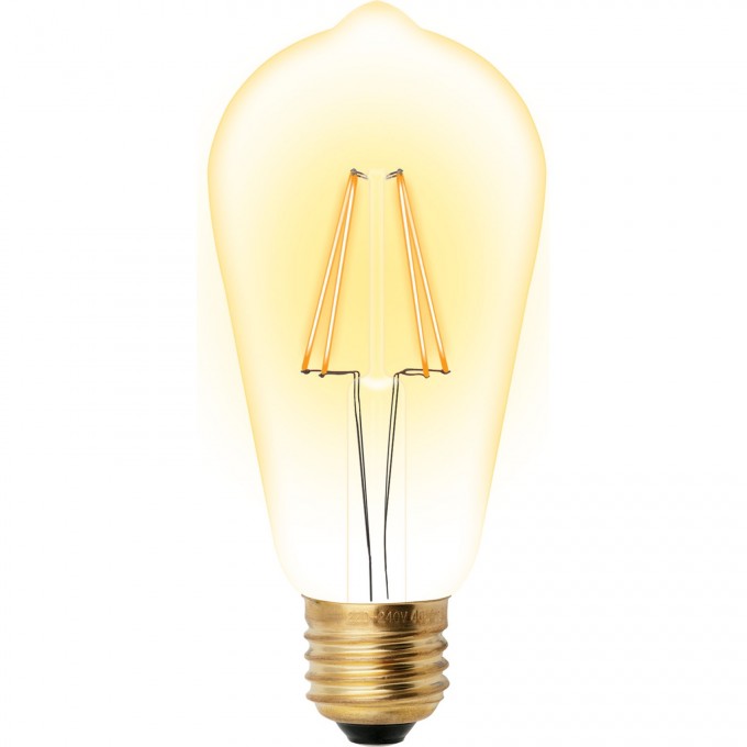 Лампа светодиодная UNIEL LED-ST64-5W/GOLDEN/E27 GLV22GO UL-00002360 Лампа светодиодная UNIEL LED-ST64-5W/GOLDEN/E27 GLV22GO UL-00002360