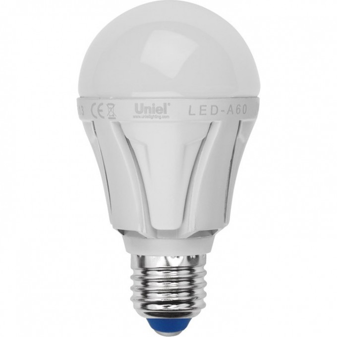 Лампа светодиодная UNIEL PALAZZO LED-A60-9W/WW/E27/FR ALP01WH пластик 07887 Лампа светодиодная UNIEL PALAZZO LED-A60-9W/WW/E27/FR ALP01WH пластик 07887