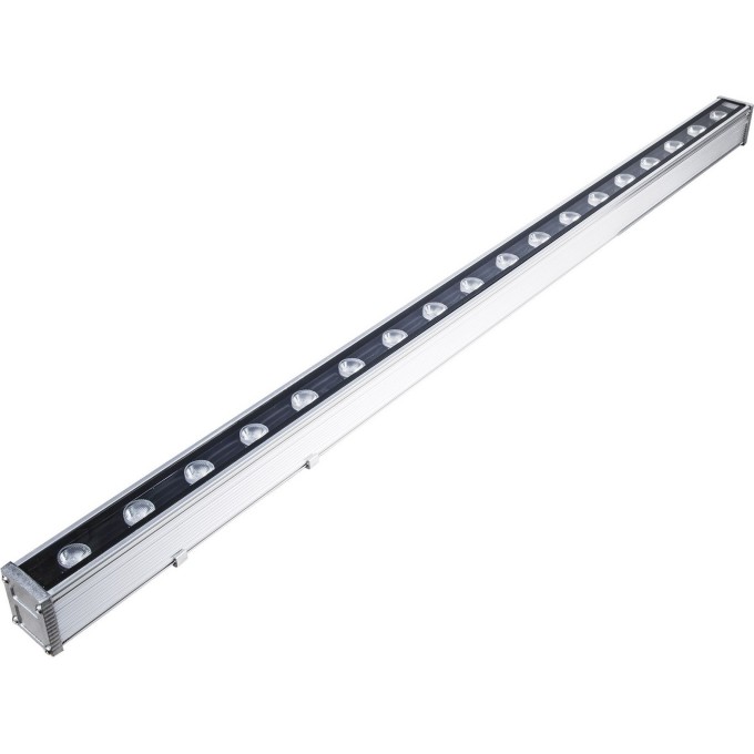 Прожектор светодиодный UNIEL ULF-L53-18W/4000K/L100/45D 220V IP65 SILVER линейный, 1000мм UL-00008508 Прожектор светодиодный UNIEL ULF-L53-18W/4000K/L100/45D 220V IP65 SILVER линейный, 1000мм UL-00008508