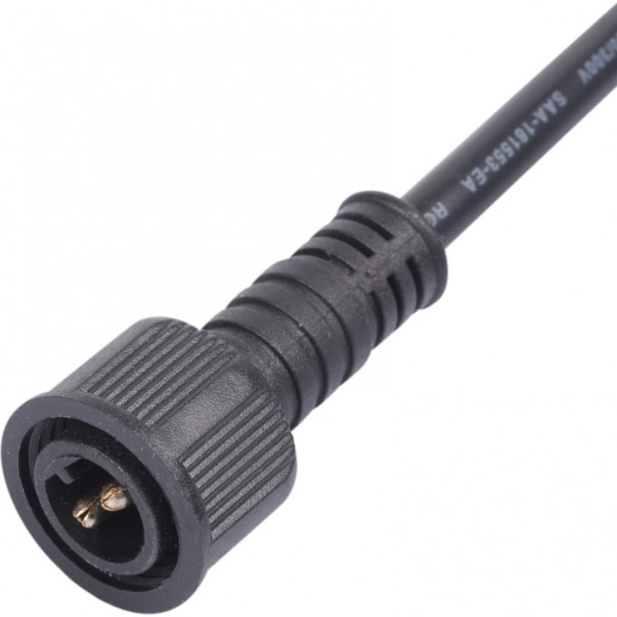 Провод UNIEL UCX-LD2/L52-0.25M/M7 DC24V BLACK 25см, для подключения линейных прожекторов 24V серии L52, L53 к блоку питания UL-00009503 Провод UNIEL UCX-LD2/L52-0.25M/M7 DC24V BLACK 25см, для подключения линейных прожекторов 24V серии L52, L53 к блоку питания UL-00009503