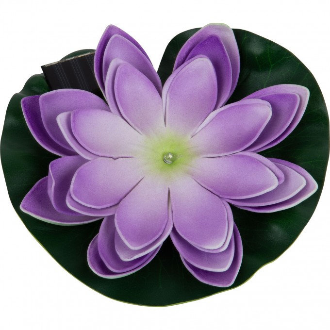 Садовый светильник UNIEL PURPLE WATERLILY USL-S-828/PT060 на солнечной батарее UL-00011601 Садовый светильник UNIEL PURPLE WATERLILY USL-S-828/PT060 на солнечной батарее UL-00011601