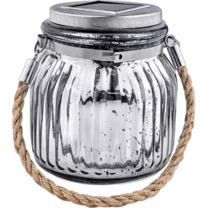 Садовый светильник UNIEL USL-M-211/GN120 SILVER JAR на солнечной батарее UL-00003209 Садовый светильник UNIEL USL-M-211/GN120 SILVER JAR на солнечной батарее UL-00003209