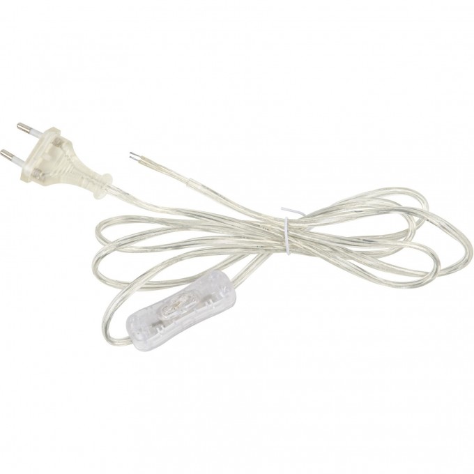 Сетевой шнур с вилкой и выключателем UNIEL UCX-C10/01A-170 CLEAR UL-00008077 Сетевой шнур с вилкой и выключателем UNIEL UCX-C10/01A-170 CLEAR UL-00008077