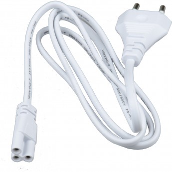 Сетевой шнур Uniel UCX-LT2/E01-120 WHITE 1 STICKER Сетевой шнур Uniel UCX-LT2/E01-120 WHITE 1 STICKER