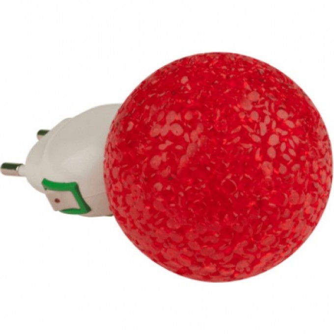 Светильник-ночник UNIEL DTL-309-Шар/RED/1LED/0,1W 10329 Светильник-ночник UNIEL DTL-309-Шар/RED/1LED/0,1W 10329