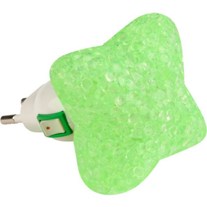 Светильник-ночник UNIEL DTL-309-Звездочка/GREEN/1LED/0,1W 10335 Светильник-ночник UNIEL DTL-309-Звездочка/GREEN/1LED/0,1W 10335