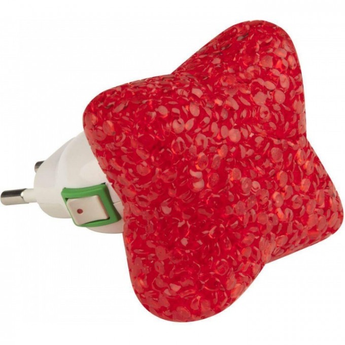Светильник-ночник UNIEL DTL-309-Звездочка/RED/1LED/0,1W 10326 Светильник-ночник UNIEL DTL-309-Звездочка/RED/1LED/0,1W 10326