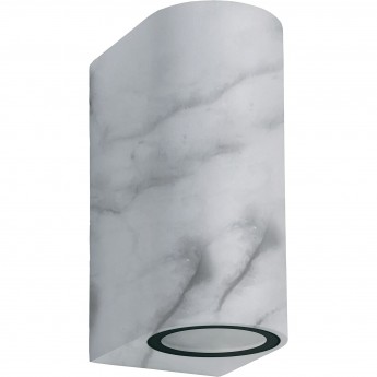 Светильник уличный UNIEL UUL-P52A 2х6W/GU10 IP65 MARBLE Светильник уличный UNIEL UUL-P52A 2х6W/GU10 IP65 MARBLE