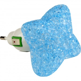 Светильник UNIEL DTL-309-Звездочка/BLUE/1LED/0,1W Светильник UNIEL DTL-309-Звездочка/BLUE/1LED/0,1W