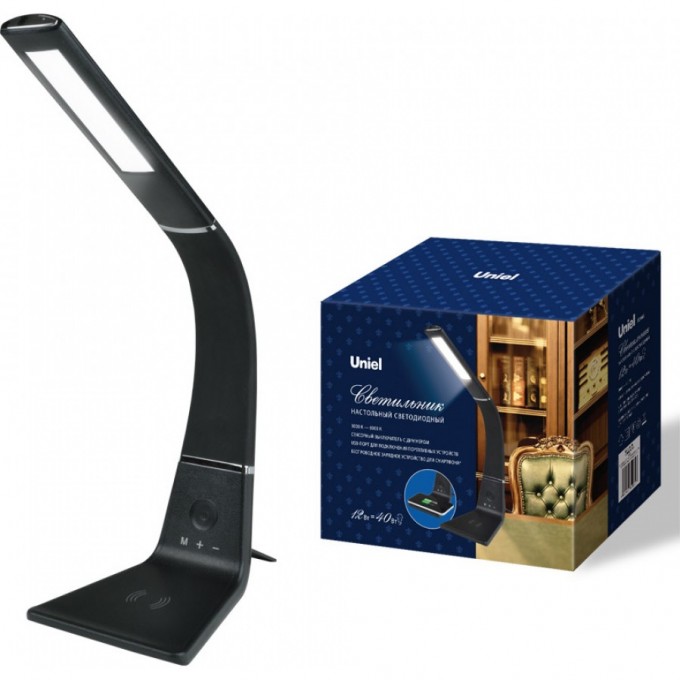 Светильник UNIEL TLD-565 Black/LED/360Lm/3000-6000K/Dimmer/WR UL-00006472 Светильник UNIEL TLD-565 Black/LED/360Lm/3000-6000K/Dimmer/WR UL-00006472
