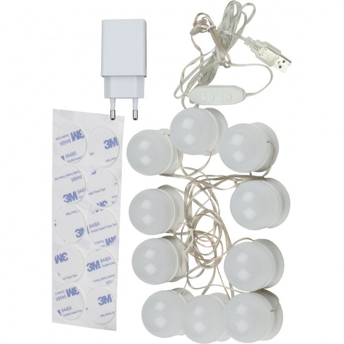 Светильник UNIEL ULM-F50-8W/SW/10/DIM IP20 WHITE UL-00006857 Светильник UNIEL ULM-F50-8W/SW/10/DIM IP20 WHITE UL-00006857