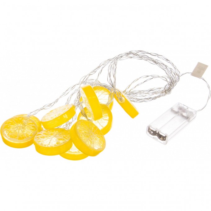 Светодиодная гирлянда на батарейках UNIEL ULD-S0400-010/STB/2AA WARM WHITE IP20 LEMON UL-00003391 Светодиодная гирлянда на батарейках UNIEL ULD-S0400-010/STB/2AA WARM WHITE IP20 LEMON UL-00003391