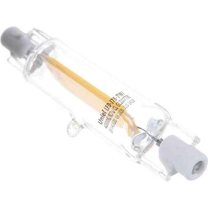 Светодиодная лампа UNIEL прозрачная LED-J78-7W/4000K/R7s/CL GLZ07TR UL-00005062 Светодиодная лампа UNIEL прозрачная LED-J78-7W/4000K/R7s/CL GLZ07TR UL-00005062
