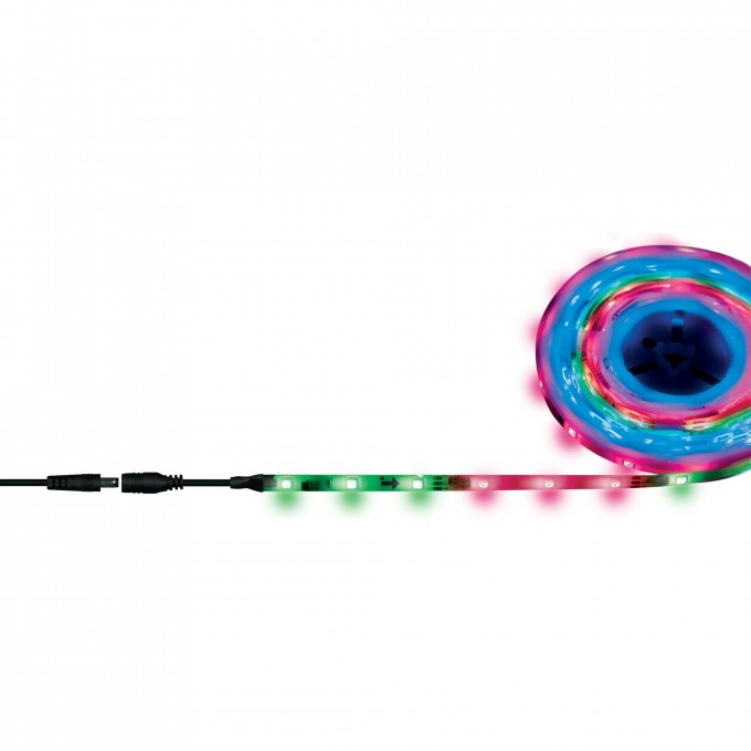 Светодиодная лента UNIEL ULS-F20-5050-30LED/m-10mm-IP65-DC12V-7,2W/m-5M-RGB SMART UL-00001860 Светодиодная лента UNIEL ULS-F20-5050-30LED/m-10mm-IP65-DC12V-7,2W/m-5M-RGB SMART UL-00001860