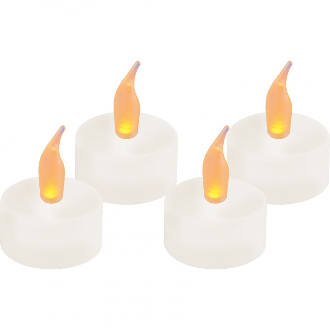 Светодиодная свеча UNIEL ULD-F070 WARM WHITE TEACANDLE SET4 UL-00008592 Светодиодная свеча UNIEL ULD-F070 WARM WHITE TEACANDLE SET4 UL-00008592