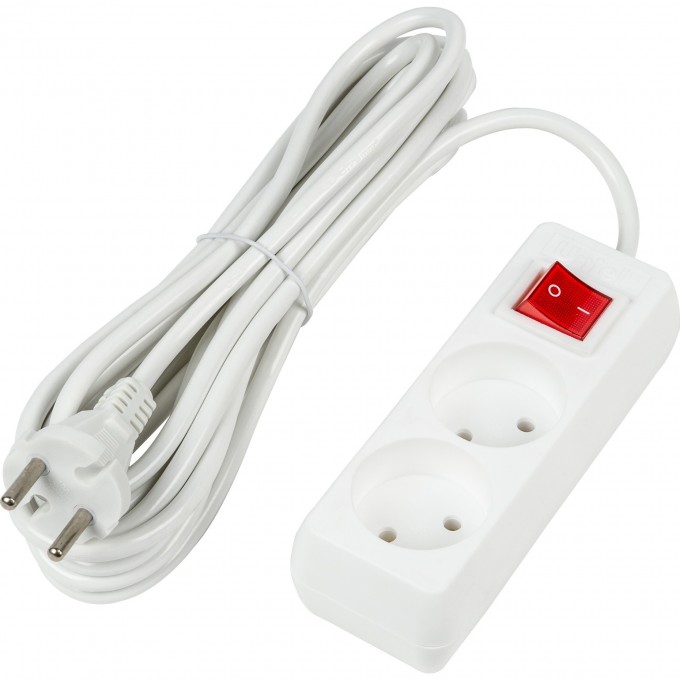 Удлинитель UNIEL S-CU2-5B WHITE серии Ultra, шнур 5м., 2 гнезда, 10A, б/з UL-00009993 Удлинитель UNIEL S-CU2-5B WHITE серии Ultra, шнур 5м., 2 гнезда, 10A, б/з UL-00009993