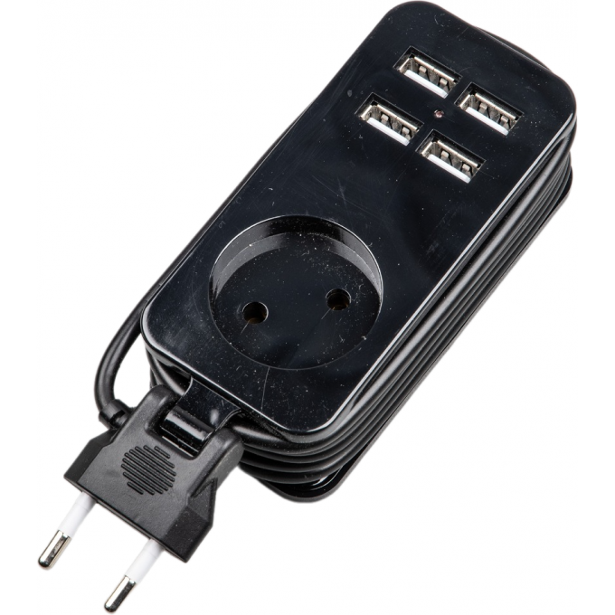 Удлинитель UNIEL TRAVEL S-CT1-1,5U BLACK UL-00011133 Удлинитель UNIEL TRAVEL S-CT1-1,5U BLACK UL-00011133