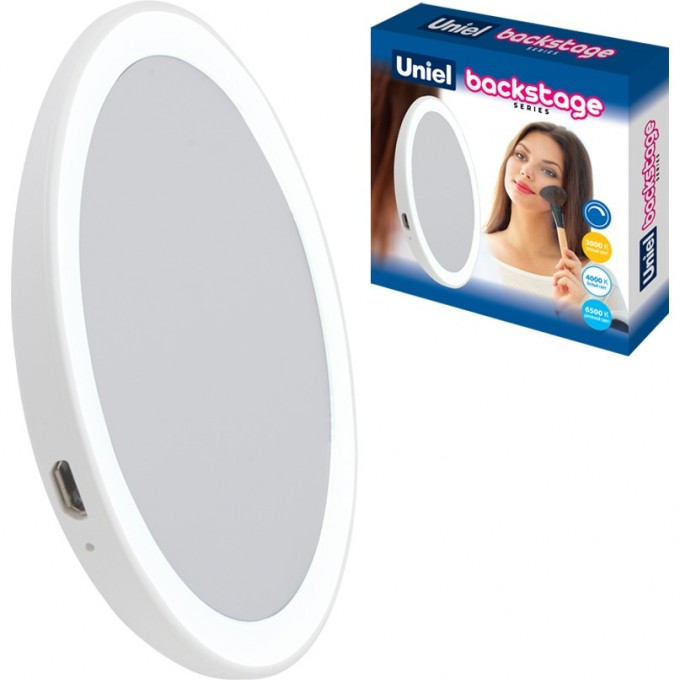 Зеркало UNIEL ULK-F73 SW/DIM/RECH WHITE UL-00007899 Зеркало UNIEL ULK-F73 SW/DIM/RECH WHITE UL-00007899